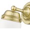 Z-Lite Vaughn Wall Sconce, 1-Light, 7.75 In.W x 6 In.L x 9.5 In.H, Luxe Gold/Matte Opal 735-1S-LG - alternate 8